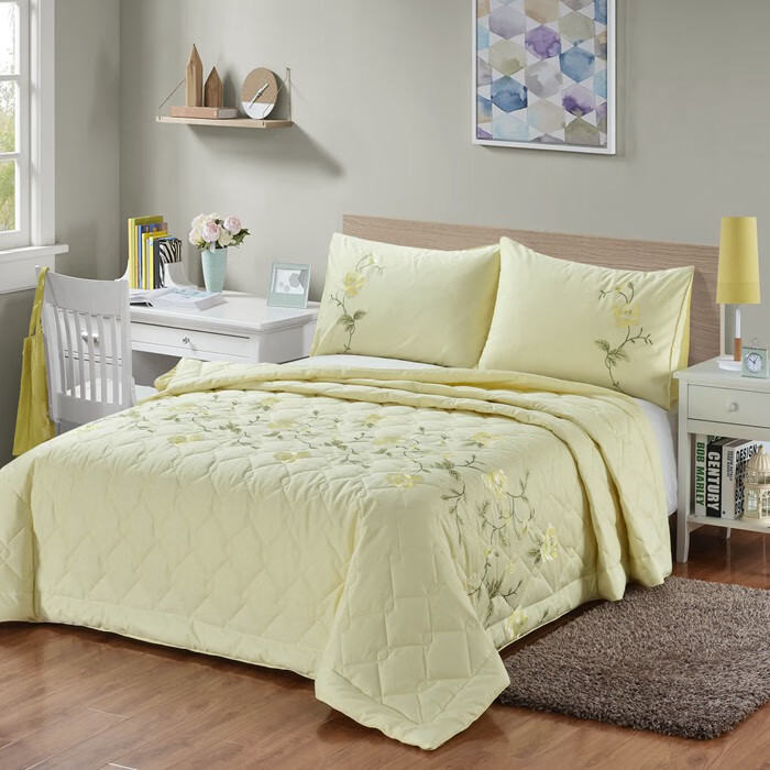 絎縫被（被子 枕套）Quilted quilt